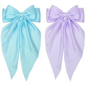 5 For 25$ Elegant Blue and Purple Hair Bows